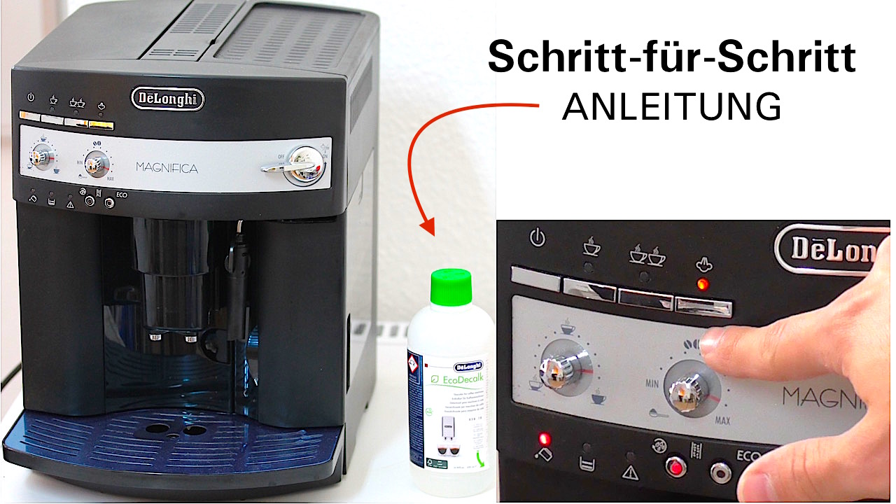 Delonghi kaffeevollautomat entkalken anleitung