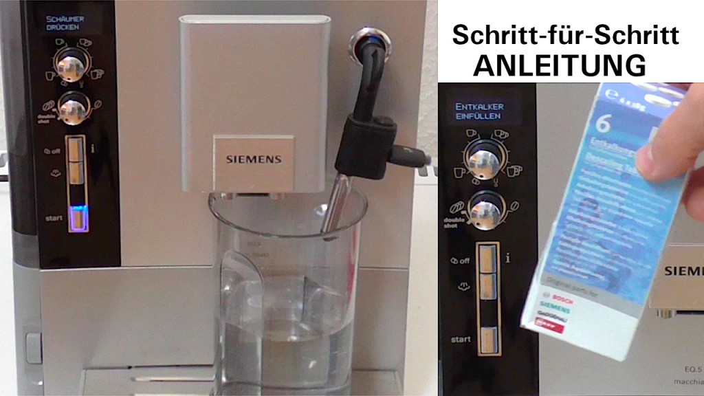 Siemens Eq 5 Milchschäumer Funktioniert Nicht Mehr kaffeevollautomaten-guide.de