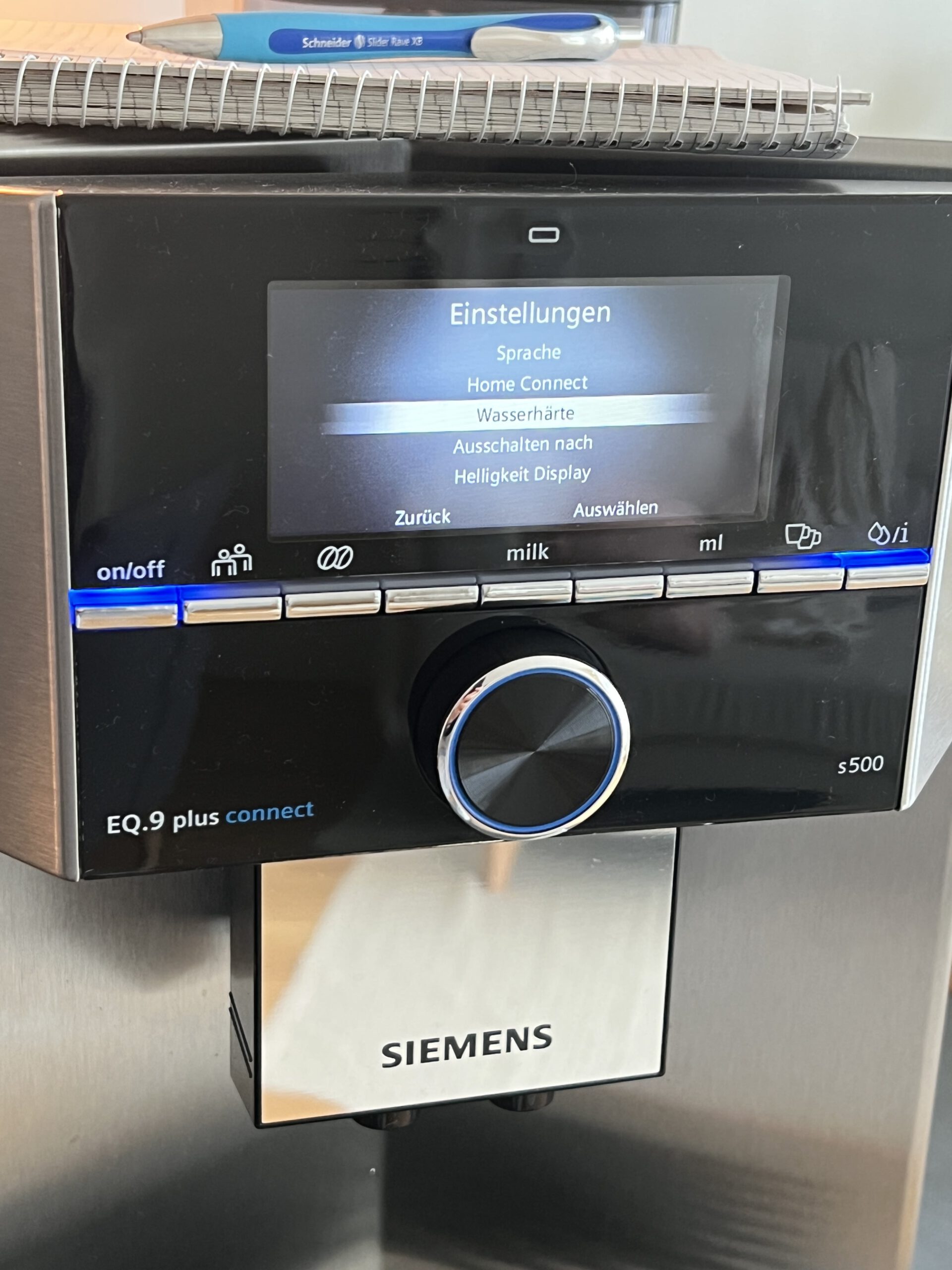 Siemens Spulmaschine Wasserharte Tabelle